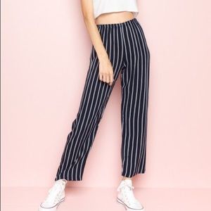 Brandy Melville Striped Frankie Pants